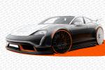 Porsche Taycan Turbo by TechArt 2020 года